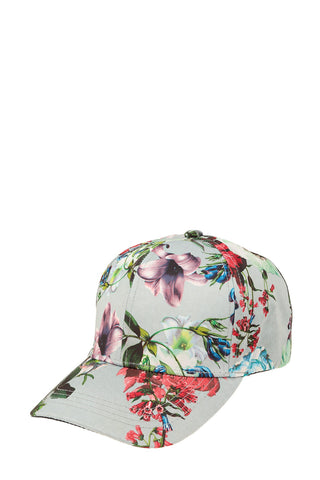 Lilies Sating Cap Hat - Mint