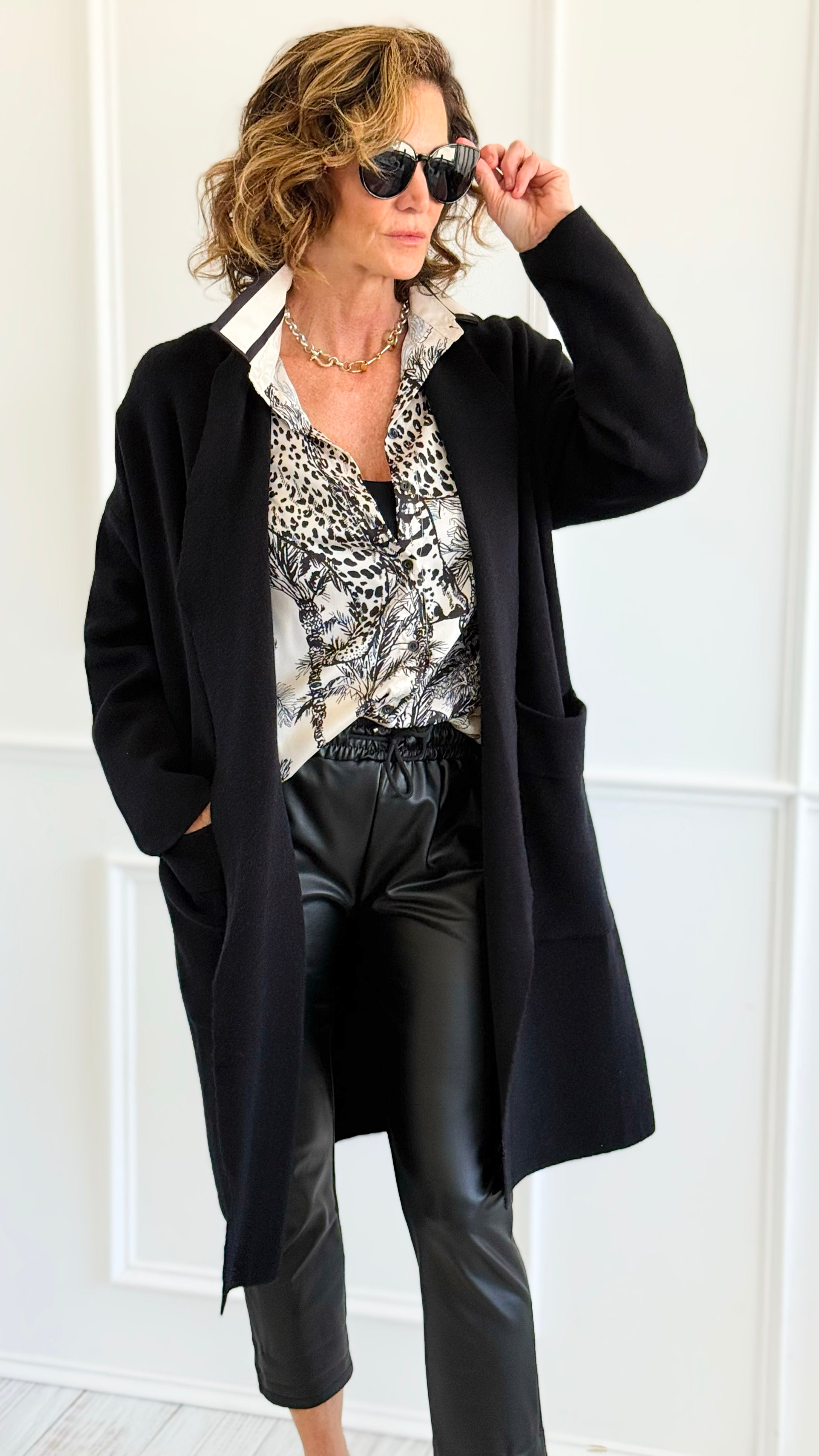 Effortless Essential Knit Cardigan-150 Cardigans/Layers-White Birch-Coastal Bloom Boutique, find the trendiest versions of the popular styles and looks Located in Indialantic, FL