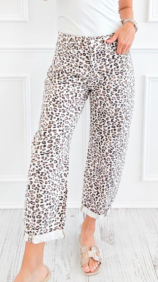 Wild Side Barrel Cuff Jeans
