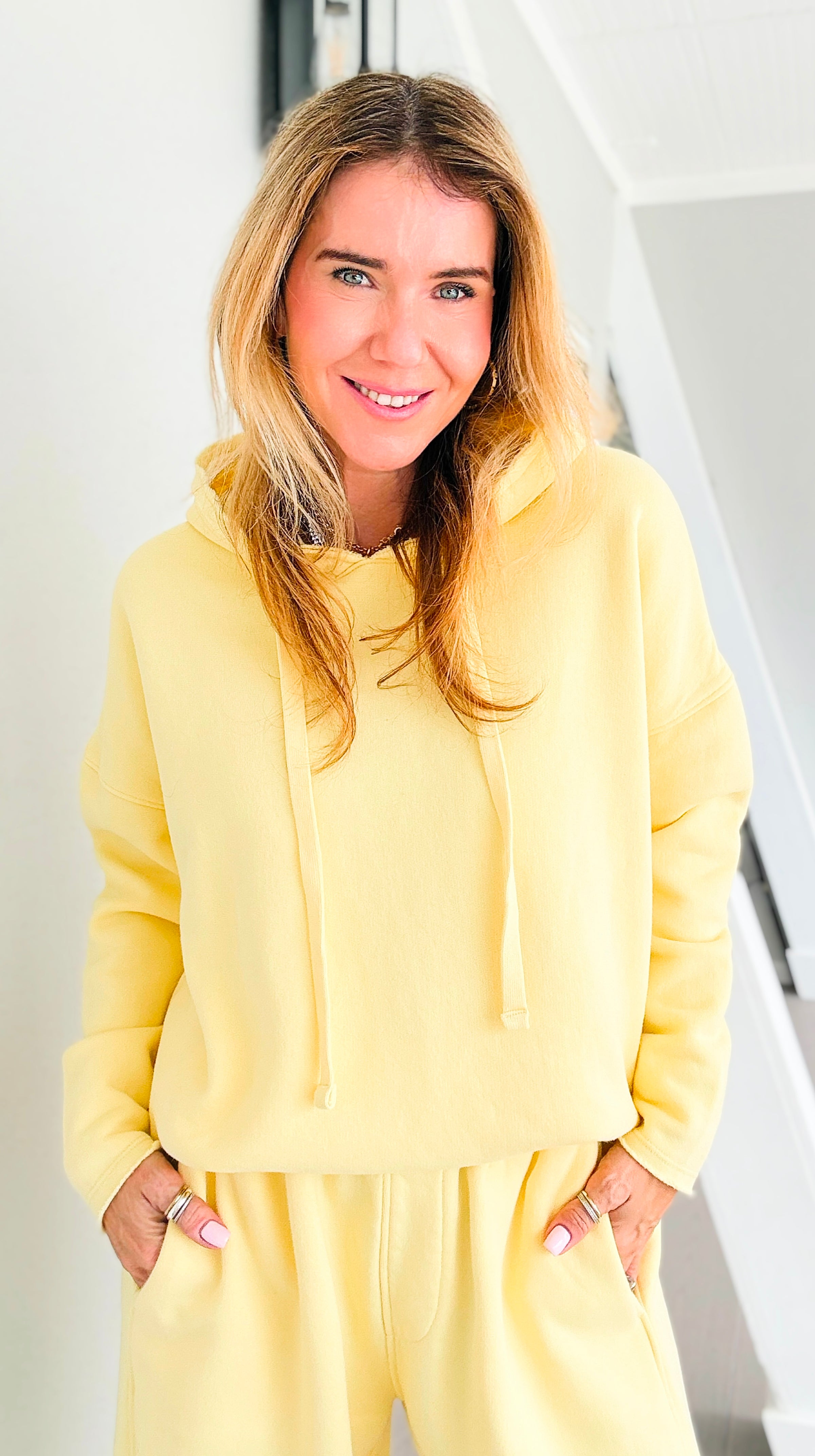 Eileen Hoodie - Yellow Glow