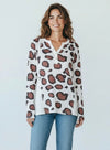 Wild Whisper Waffle Knit Top-110 Long Sleeve Tops-Umgee-Coastal Bloom Boutique, find the trendiest versions of the popular styles and looks Located in Indialantic, FL