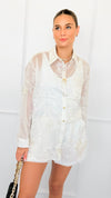 Dreamy Petals Embroidery Italian Set-210 Loungewear/Sets-SEÑORITA C-Coastal Bloom Boutique, find the trendiest versions of the popular styles and looks Located in Indialantic, FL