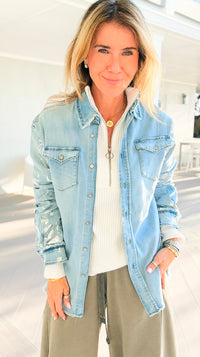 Creative Spirit Button Down Top