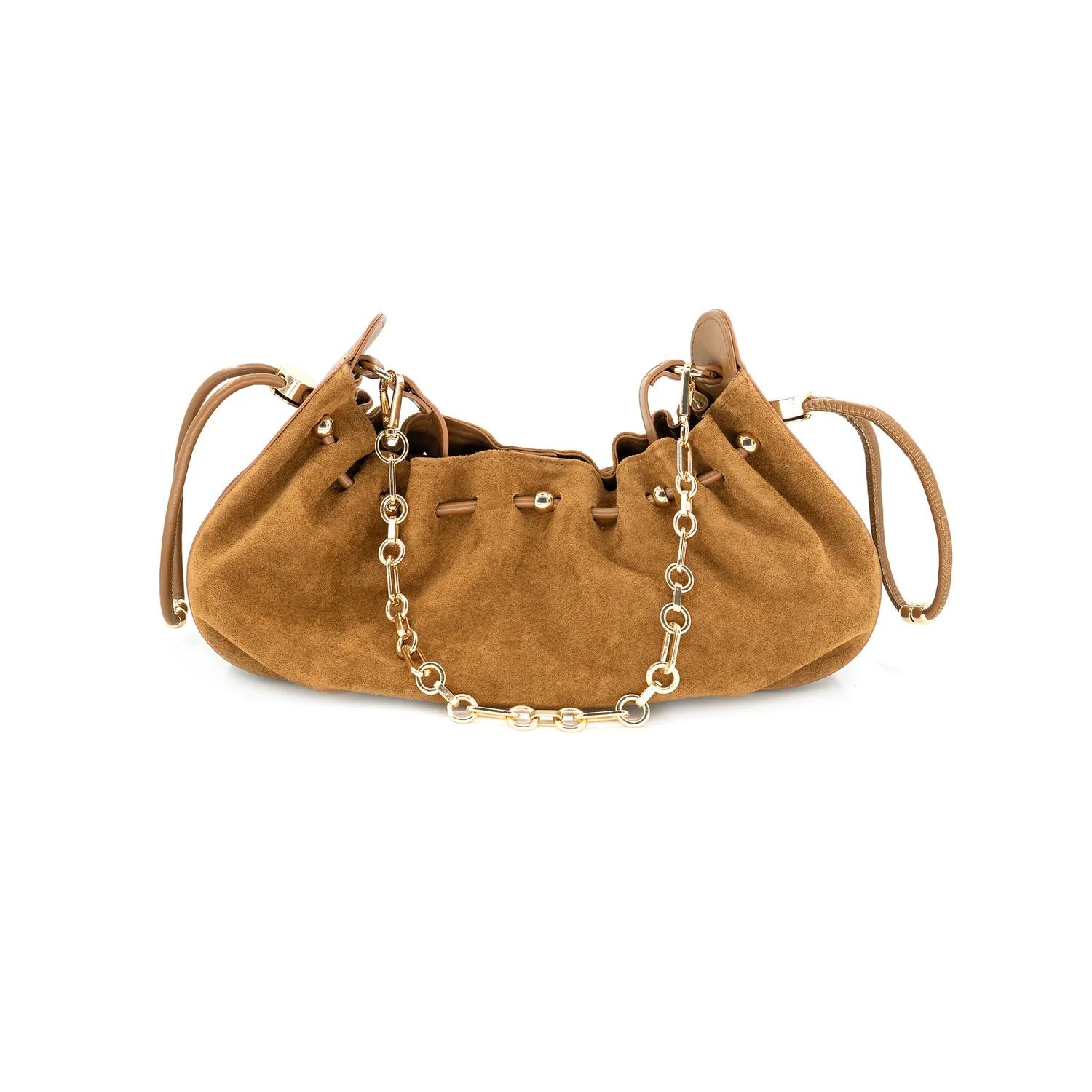 Charmed & Cinched Bag - Suede - BC Handbags-240 Bags-BC Handbags-Coastal Bloom Boutique, find the trendiest versions of the popular styles and looks Located in Indialantic, FL