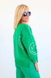 Happy Days Knit Sweater-140 Sweaters-MIRACLE-Coastal Bloom Boutique, find the trendiest versions of the popular styles and looks Located in Indialantic, FL