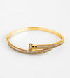 Sleek Strike Pavé Bracelet-230 Jewelry-H&D-Coastal Bloom Boutique, find the trendiest versions of the popular styles and looks Located in Indialantic, FL