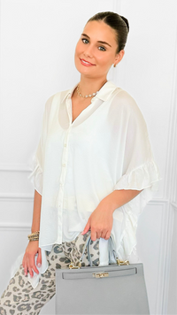 Relaxed Charm Hi-Lo Top-100 Sleeveless Tops-mystree-Coastal Bloom Boutique, find the trendiest versions of the popular styles and looks Located in Indialantic, FL