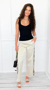Untamed Luxe Stripe Pant-100 Pants-V SKY-Coastal Bloom Boutique, find the trendiest versions of the popular styles and looks Located in Indialantic, FL