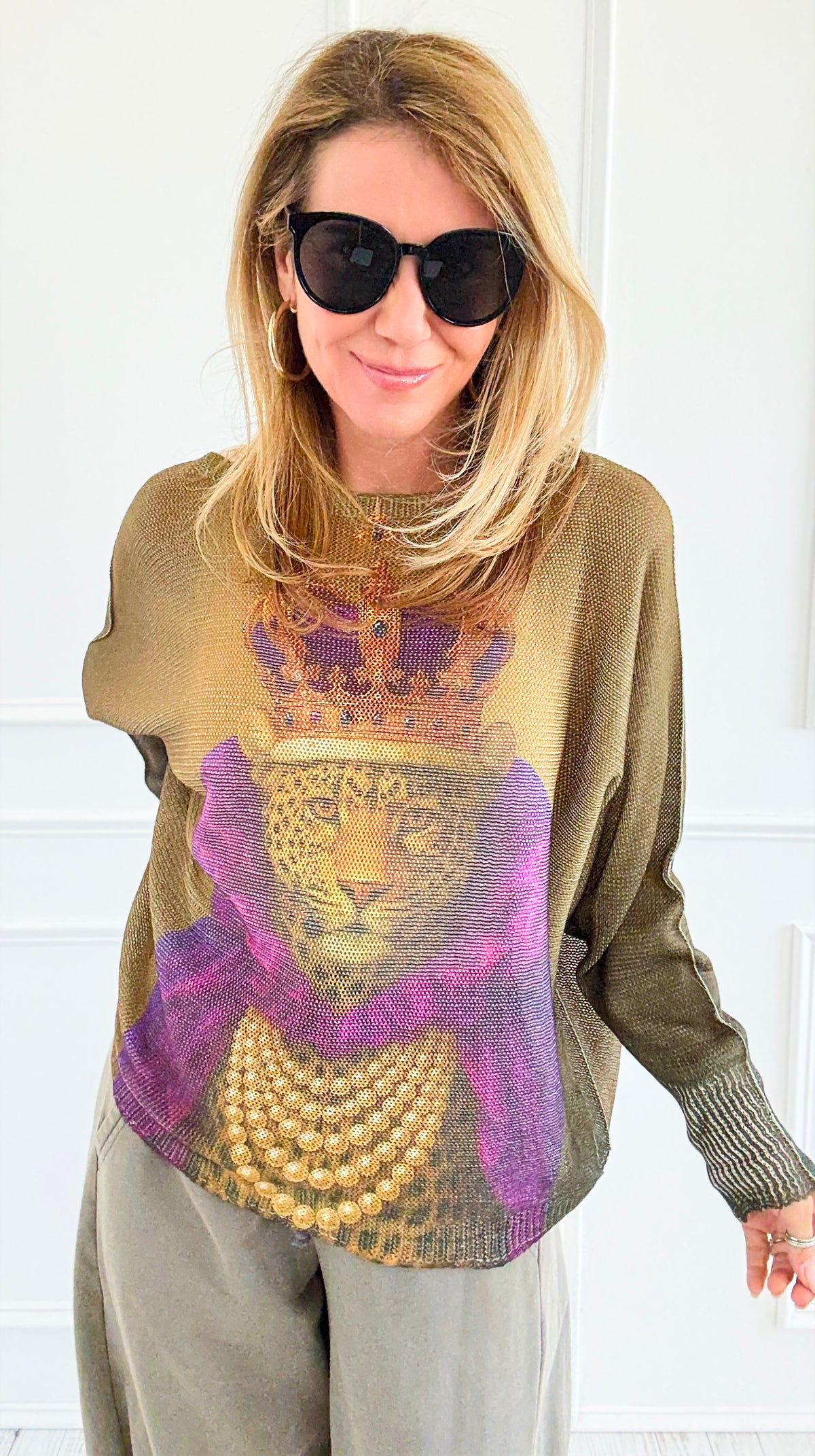 Royal Reign Italian St Tropez Knit-140 Sweaters-SORPRESA-Coastal Bloom Boutique, find the trendiest versions of the popular styles and looks Located in Indialantic, FL