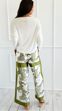 Wild Walk Lounge Pants-170 Bottoms-GLAM-Coastal Bloom Boutique, find the trendiest versions of the popular styles and looks Located in Indialantic, FL