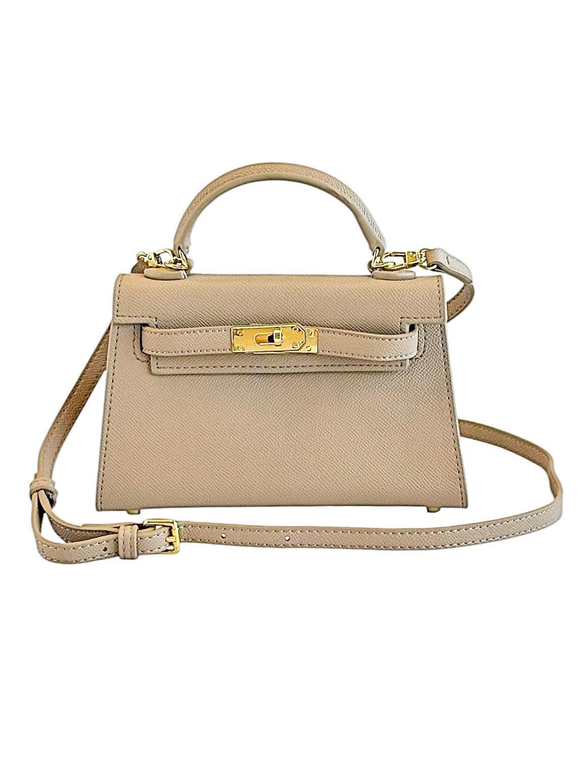 Mini K Bag - Taupe-260 Other Accessories-BC Handbags-Coastal Bloom Boutique, find the trendiest versions of the popular styles and looks Located in Indialantic, FL