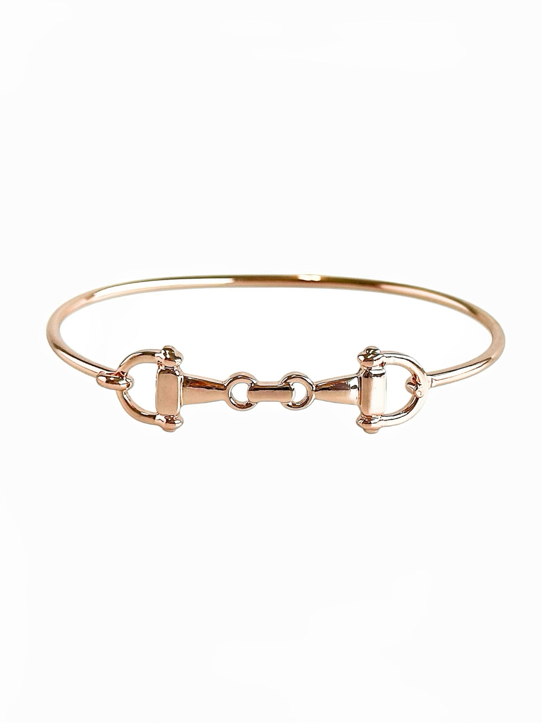 Slim Equestrian Bit Bracelet-230 Jewelry-Chasing Bandits-Coastal Bloom Boutique, find the trendiest versions of the popular styles and looks Located in Indialantic, FL