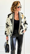 Golden Pearl Italian Jacket-160 Jackets-Mitica & Co-Coastal Bloom Boutique, find the trendiest versions of the popular styles and looks Located in Indialantic, FL