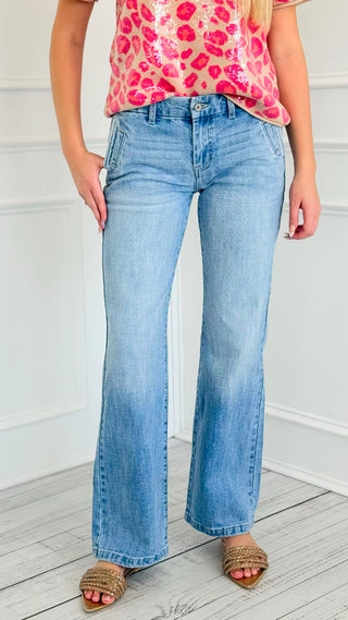 Perfectly High Rise Flare Jeans