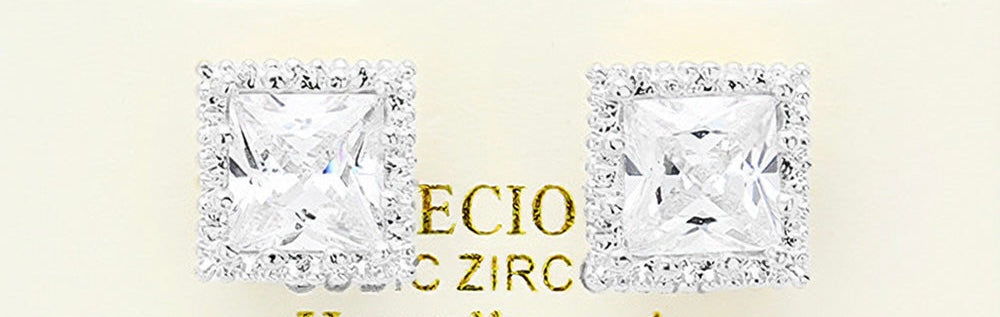 Radiant Princess Studs Earrings-230 Jewelry-NYW-Coastal Bloom Boutique, find the trendiest versions of the popular styles and looks Located in Indialantic, FL