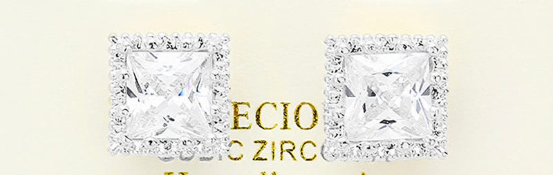 Radiant Princess Studs Earrings-230 Jewelry-NYW-Coastal Bloom Boutique, find the trendiest versions of the popular styles and looks Located in Indialantic, FL