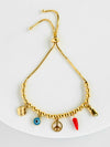 Lucky Charm Station Bracelet-230 Jewelry-NYC-Coastal Bloom Boutique, find the trendiest versions of the popular styles and looks Located in Indialantic, FL