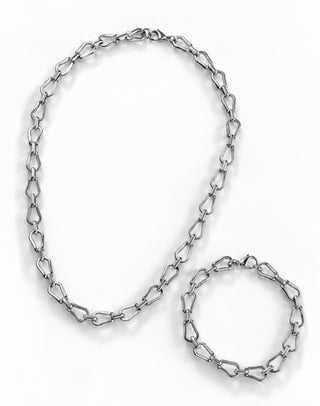 Stainless Steel Equestrian Link Set