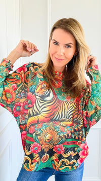 Fashion Hunter Italian St Tropez Knit-140 Sweaters-Italianissimo/SORPRESA-Coastal Bloom Boutique, find the trendiest versions of the popular styles and looks Located in Indialantic, FL