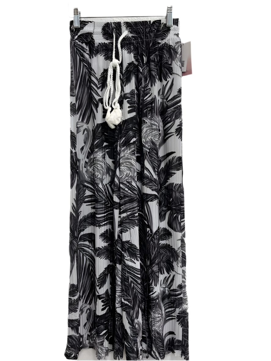 Whispers of Island Twilight Pants-170 Bottoms-Exists-Coastal Bloom Boutique, find the trendiest versions of the popular styles and looks Located in Indialantic, FL