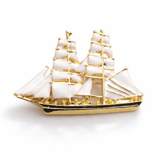 Sailboat Brooch