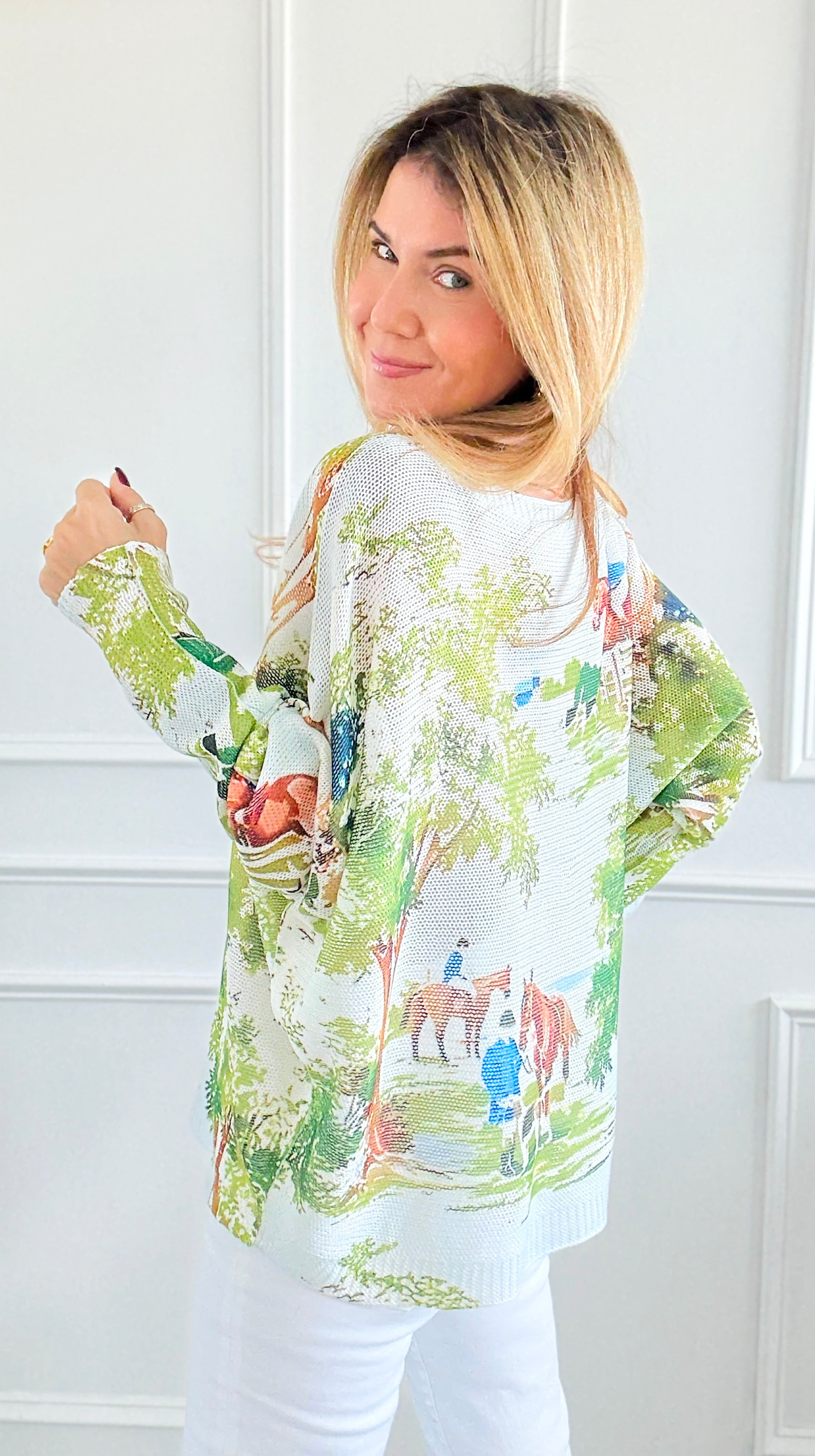 The Riding Diary Italian St Tropez Knit