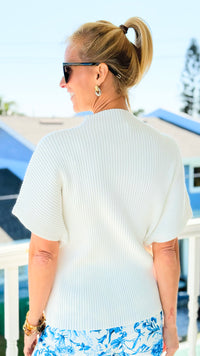 Soft Structure Ribbed Top