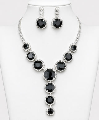 Midnight Halo Necklace Set