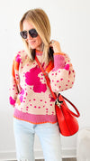 Fallin for You Colorful Sweater-140 Sweaters-JODIFL-Coastal Bloom Boutique, find the trendiest versions of the popular styles and looks Located in Indialantic, FL