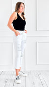 Stellar Sequin Italian Jogger Pants-180 Joggers-VENTI6 OUTLET-Coastal Bloom Boutique, find the trendiest versions of the popular styles and looks Located in Indialantic, FL