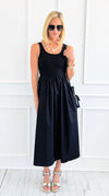 Effortlessly Refined Tank Dress-200 Dresses/Jumpsuits/Rompers-Blu Pepper-Coastal Bloom Boutique, find the trendiest versions of the popular styles and looks Located in Indialantic, FL