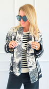 Adorable Italian Jacket- Black-160 Jackets-K2-Coastal Bloom Boutique, find the trendiest versions of the popular styles and looks Located in Indialantic, FL