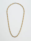 Stainless Steel Cuban Two Tone Necklace-230 Jewelry-ALEN JEWELRY-Coastal Bloom Boutique, find the trendiest versions of the popular styles and looks Located in Indialantic, FL