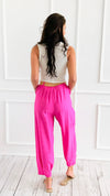 Patagonia Italian Pants - Fuchsia-100 Pants-Italianissimo-Coastal Bloom Boutique, find the trendiest versions of the popular styles and looks Located in Indialantic, FL