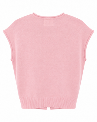 Daydreaming Knit Button Top - Pink
