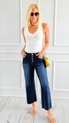 Midnight Horizon Denim Pants-190 Denim-RISEN JEANS-Coastal Bloom Boutique, find the trendiest versions of the popular styles and looks Located in Indialantic, FL