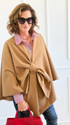 Starlight Wrap Italian Shawl- Camel-150 Cardigans/Layers-SEE YOU IN ROME-Coastal Bloom Boutique, find the trendiest versions of the popular styles and looks Located in Indialantic, FL
