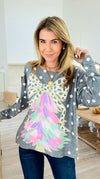 Kaleidoscope Tree Italian Milano Sweater-140 Sweaters-SORPRESA-Coastal Bloom Boutique, find the trendiest versions of the popular styles and looks Located in Indialantic, FL