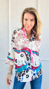 Urban Wild Button-Up-130 Long Sleeve Tops-PASTEL DESIGN-Coastal Bloom Boutique, find the trendiest versions of the popular styles and looks Located in Indialantic, FL