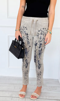 Painted Prowl Jogger Pant-100 Pants-TEMPO-Coastal Bloom Boutique, find the trendiest versions of the popular styles and looks Located in Indialantic, FL