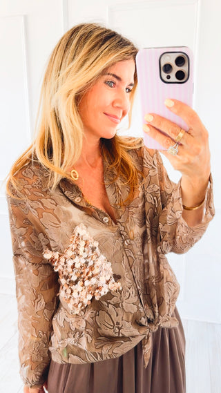 Bloom & Shine Italian Button Top