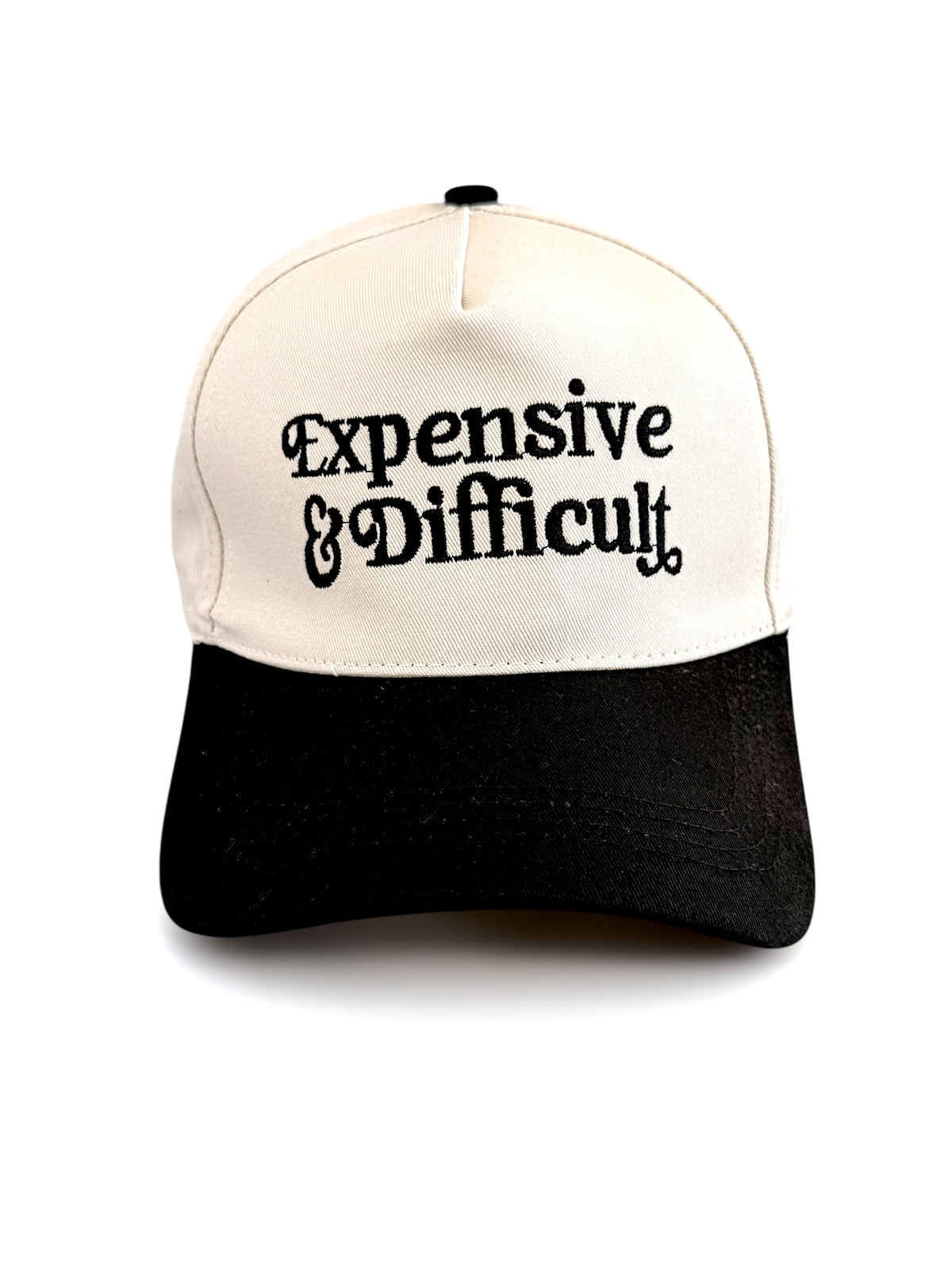 Expensive & Difficult Baseball Cap-Black-260 Other Accessories-Zenana-Coastal Bloom Boutique, find the trendiest versions of the popular styles and looks Located in Indialantic, FL