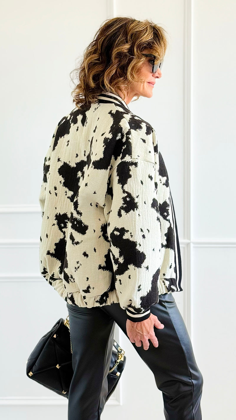 Golden Pearl Italian Jacket-160 Jackets-Mitica & Co-Coastal Bloom Boutique, find the trendiest versions of the popular styles and looks Located in Indialantic, FL