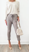 Braided Lace Clutch- Cream-240 Bags-BC Handbags-Coastal Bloom Boutique, find the trendiest versions of the popular styles and looks Located in Indialantic, FL