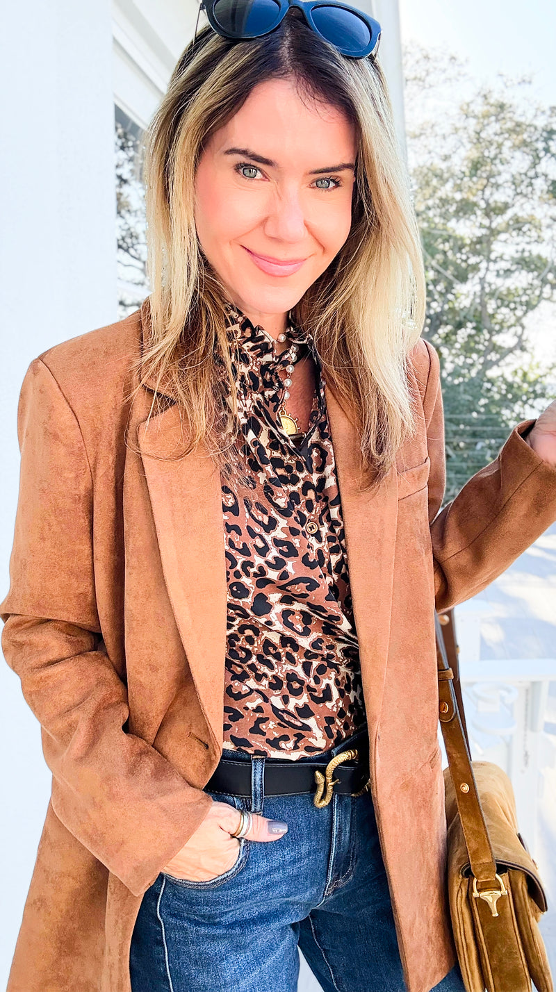 The Per-Suede Era Blazer-160 Jackets-Fate By LFD-Coastal Bloom Boutique, find the trendiest versions of the popular styles and looks Located in Indialantic, FL