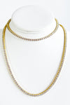 Thin Eternity Serendipity Brass Necklace 3MM-230 Jewelry-NYC-Coastal Bloom Boutique, find the trendiest versions of the popular styles and looks Located in Indialantic, FL