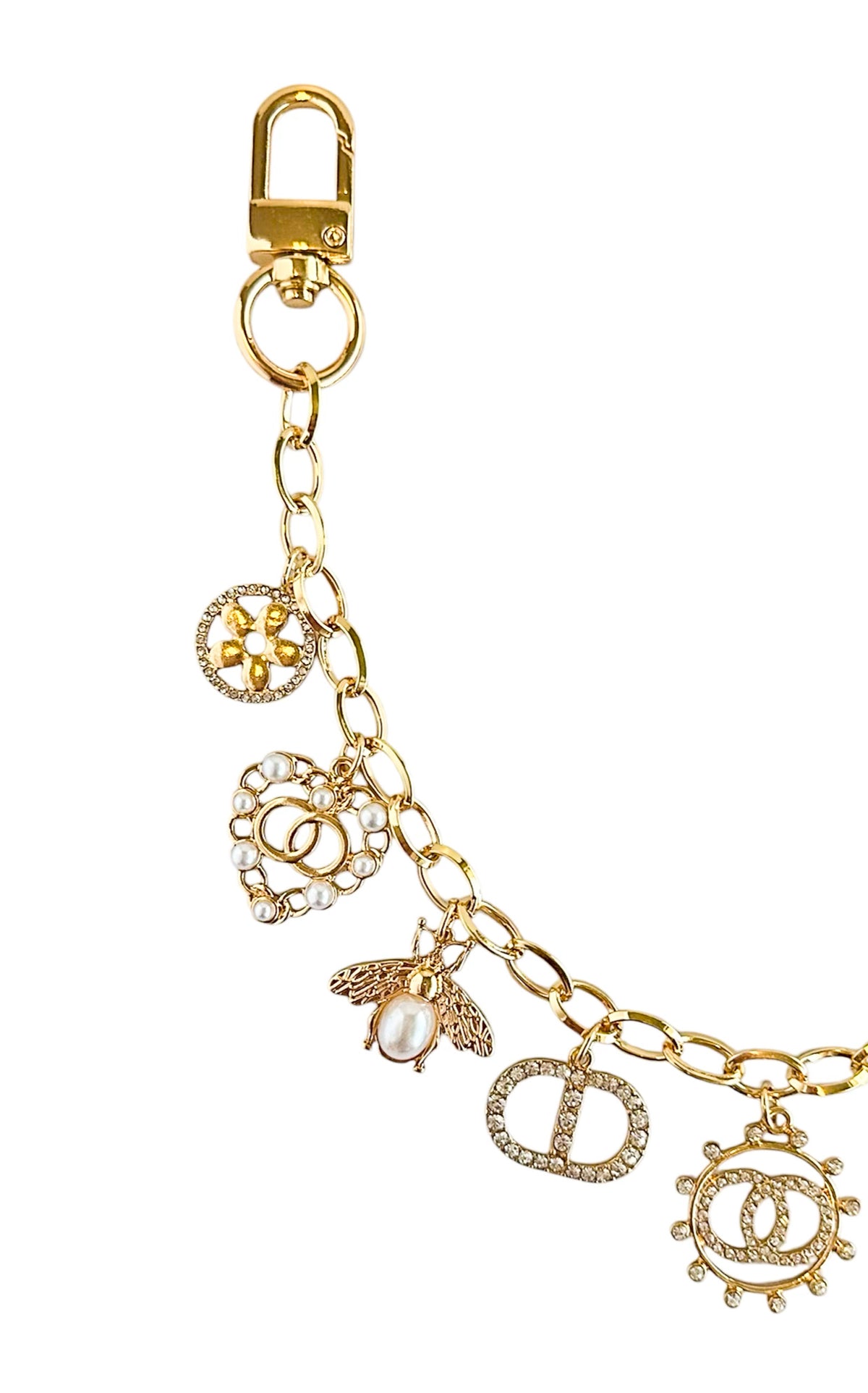 Iconic Charm Link Chain-230 Jewelry-GS JEWELRY-Coastal Bloom Boutique, find the trendiest versions of the popular styles and looks Located in Indialantic, FL