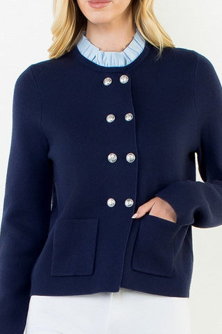 Double Button Cardigan