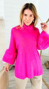 Fabulous Fur Sweater- Fuchsia-140 Sweaters-DEEP PINK-Coastal Bloom Boutique, find the trendiest versions of the popular styles and looks Located in Indialantic, FL