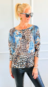Wild Streak Luxe Italian St Tropez Sweater-140 Sweaters-SORPRESA-Coastal Bloom Boutique, find the trendiest versions of the popular styles and looks Located in Indialantic, FL